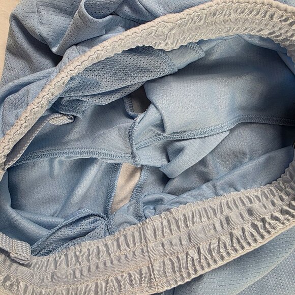 Nike Dri Fit Boys Medium Blue White Athletic Shorts Standard Fit Activewear - Picture 4 of 10